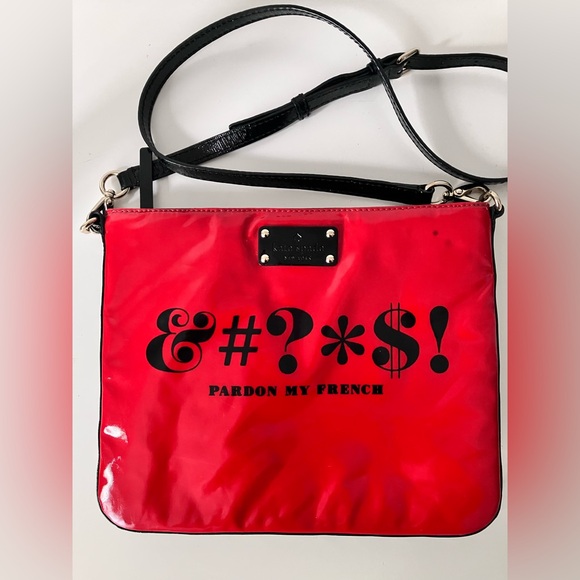 Kate Spade Vibrant Red Crossbody Bag - Picture 1 of 3